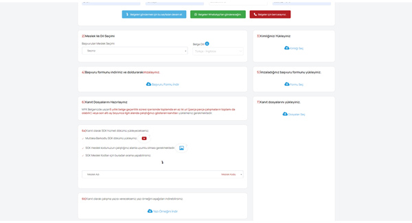 Mesleki Belgelendirme Firması İçin Sınasvsız Belge Yenileme Portalı